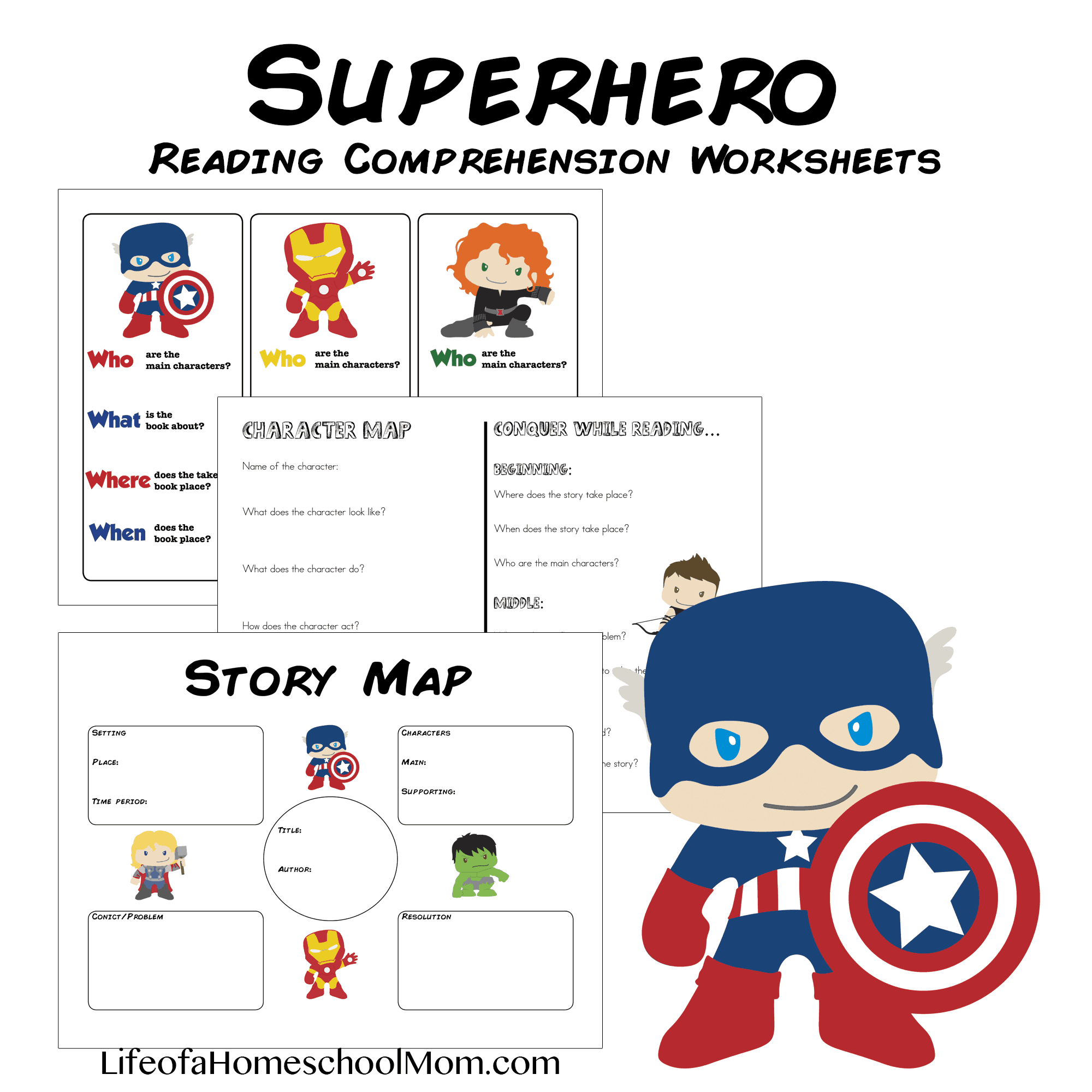 superhero-reading-comprehension-pack-mom-for-all-seasons